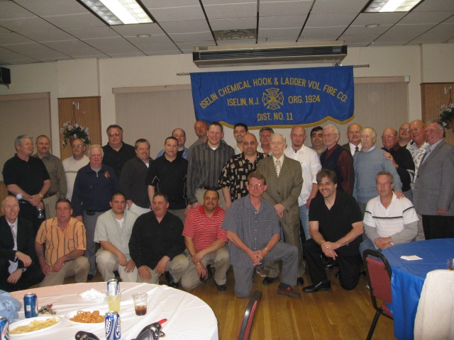 Bob Thompson 50 yrs of Service Dinner - The Firefighters