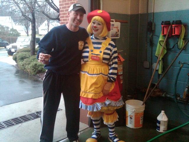 Just what we need, another clown